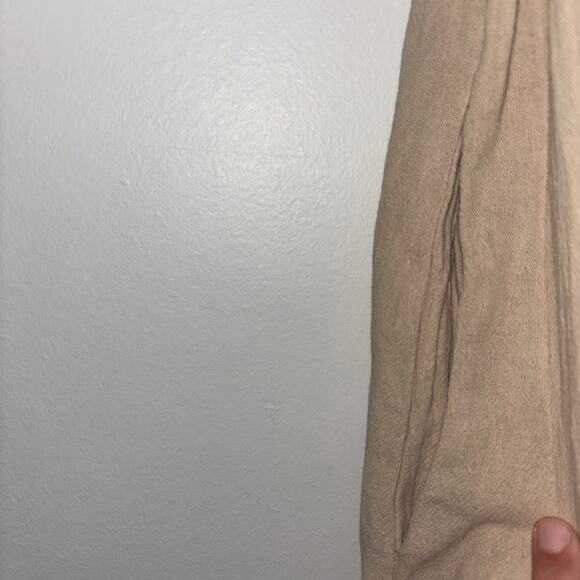 Elegant Tan Mini Dress - Picture 7 of 10